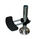 Helm seat pedestal for boat