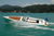 Electric runabout, pontoon boat