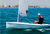 Single-handed sailing dinghy