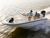 Out-board console boat
