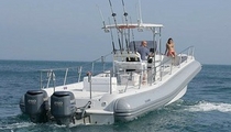 outboard motor-boat