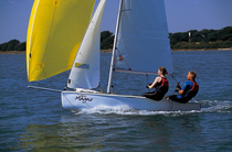 double-handed sailing dinghy