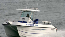 catamaran center console