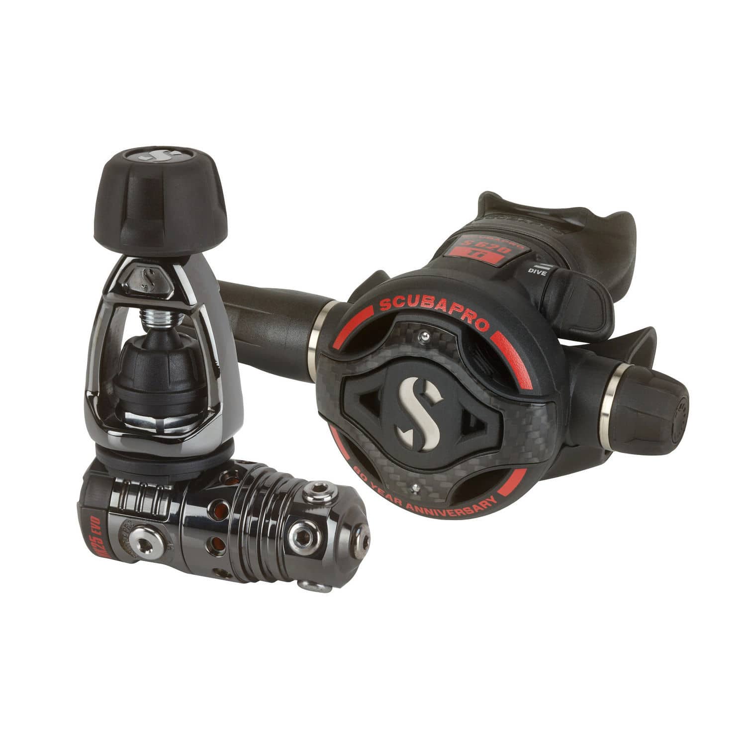 First And Second Stage Scuba Regulator MK25 EVO S620TI Scubapro