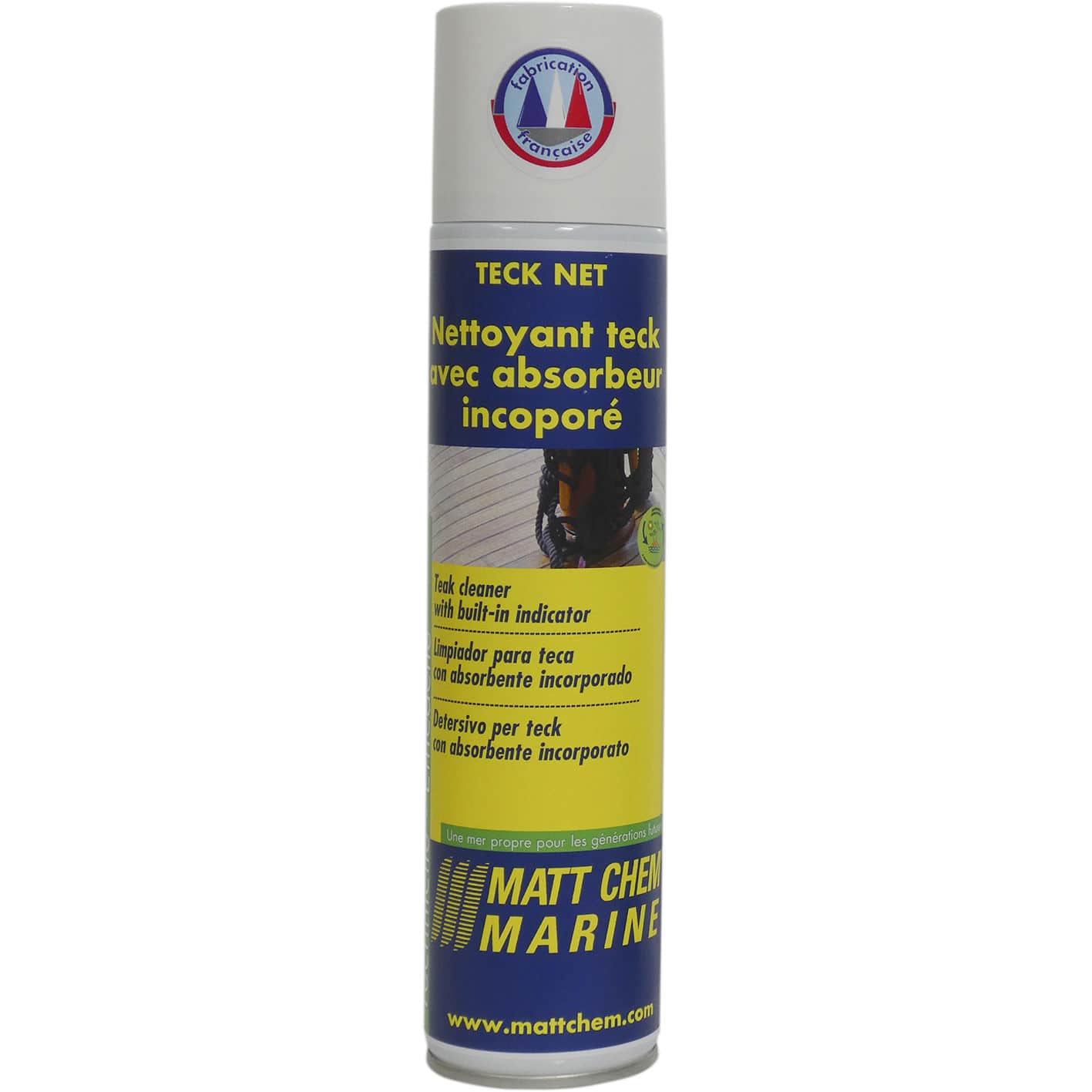 Teak Cleaner TECK NET MATT CHEM MARINE For Boats Biodegradable