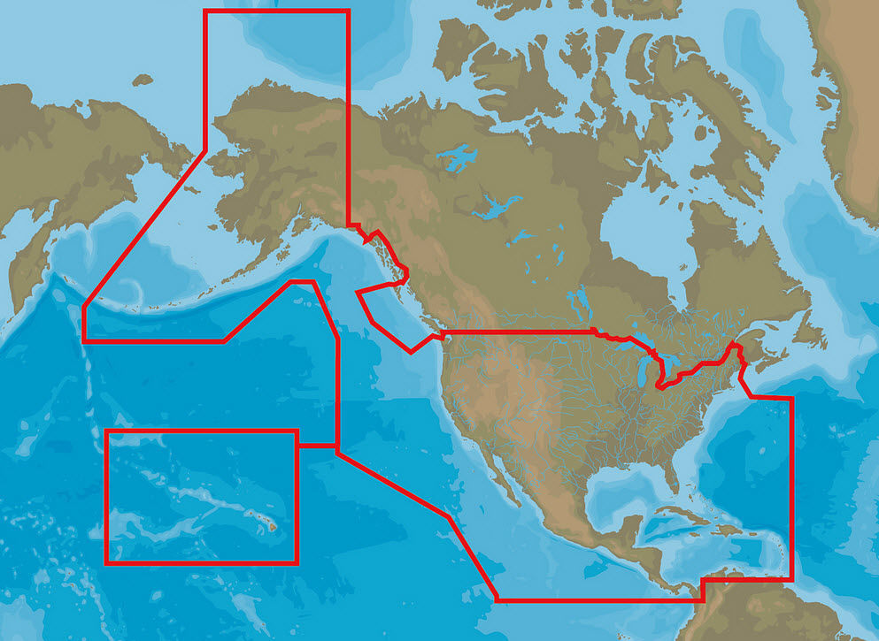 Jeppesen C Map Max N Charts