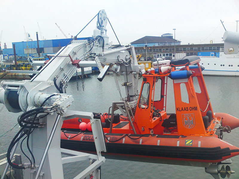 Rescue Boat Davit D Nps Fr D I Davit International Hische Gmbh