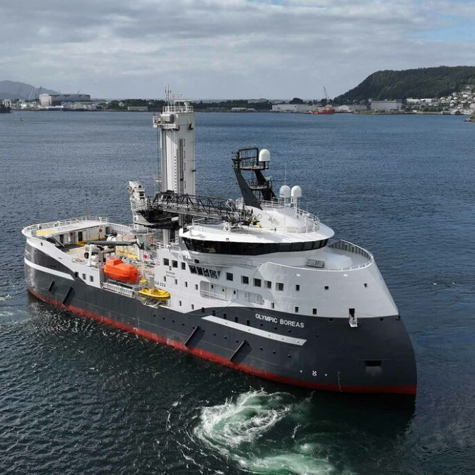 Platform Supply Vessel Psv Offshore Support Vessel Olympic Boreas