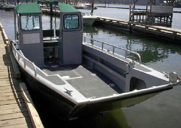 Aluminium landing craft LANDING CRAFT 17' - 18' Silver Streak Boats