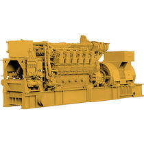 Ship generator set / diesel / medium-speed