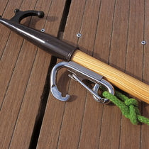 Mooring rope boat hook