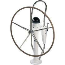 Sailboat steering wheel pedestal
