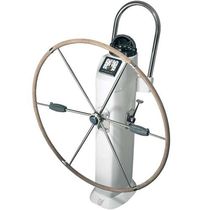 Sailboat steering wheel pedestal