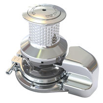 Yacht windlass / vertical / electric / hydraulic