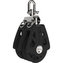 Plain bearing block / mast foot / double...