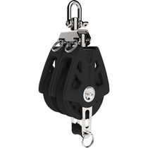 Plain bearing block / mast foot / double...