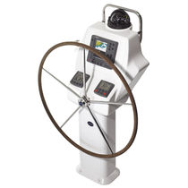 Sailboat helm wheel