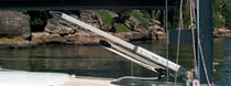 Pneumatic boom vang
