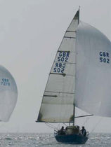 Sailboat spinnaker pole / aluminum / telescopic