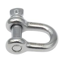 Straight shackle for sailboats / with captive...