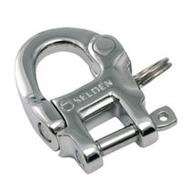 Snap shackle with fork / halyard