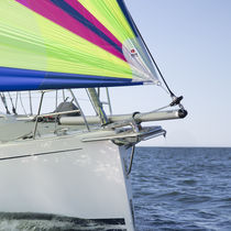 Sailboat bowsprit / for downwind sails