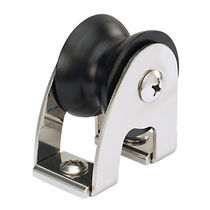 Cheek block / vertical / single / max. rope...