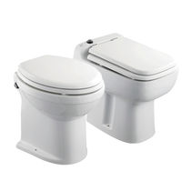 Marine toilet / gravity flush / ceramic