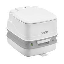 Marine toilet / gravity flush / portable