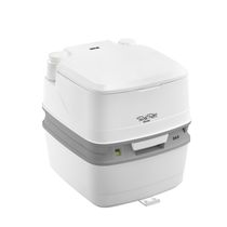 Marine toilet / gravity flush / portable