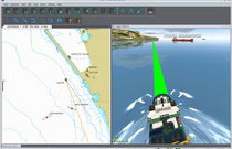 3D navigation software / for ships