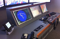 Navigation simulator / for rescue boats