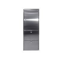 Boat refrigerator-freezer / built-in / stainless...