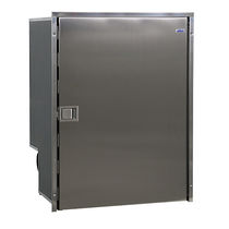Boat refrigerator / built-in / stainless...