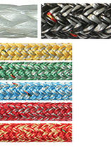 Halyard cordage / flat braid / for sailboats...