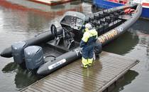 adventure boat : rigid inflatable boat (outboard, twin engine, center console) REVENGER 34 Revenger