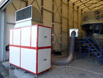 air extraction and filtering system (for boatyards and shipyards) PS1 Yachtgarage S.r.l.