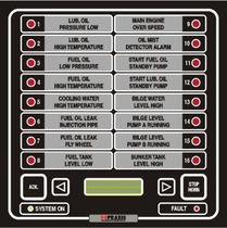 alarm monitoring and control panel for yachts and ships AMS Praxis Automation Technology