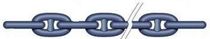 anchor chain for ships (stud link)  Wortelboer
