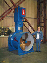 azimuth thruster for ships : L-drive (electric motor, retractable) STERN THRUSTERS Thrustmaster of Texas