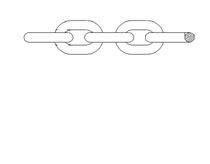 boat anchor chain (long link)  Griffin-Woodhouse