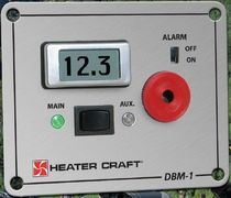 boat battery monitor DBM-1 Heater Craft