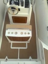 boat decking : synthetic teak batten panel HYBRID  TecaTek