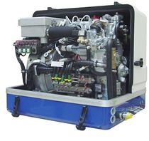 boat diesel generator (DC, with battery charge regulator) AGT-DDC 8000 PMS - 8KW/24V Fischer Panda
