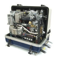 boat diesel generator set (5-10 KW, sound proof) Panda 6500 PMS - 7 kW @ 3600 Rpm (60Hz) Fischer Panda
