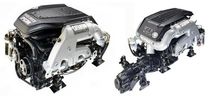 boat engine : 4 stroke in-board petrol engine 300 - 400 hp HO-303 (303 HP) PCM