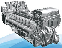 boat engine : in-board diesel engine 3000 - 4000 hp (common-rail, sequential turbocharger) VL1716C1 (3486 HP @ 2100 RPM) ISOTTA FRASCHINI MOTORI