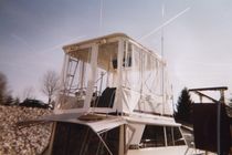 boat hard bimini top (custom-made)  nauticalcreations llc