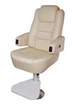 boat helm seat (adjustable, high back rest, with armrests) 431 TGSR Glastop Inc.