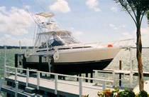 boat lift (with cradle, galvanised steel)  Davit Master